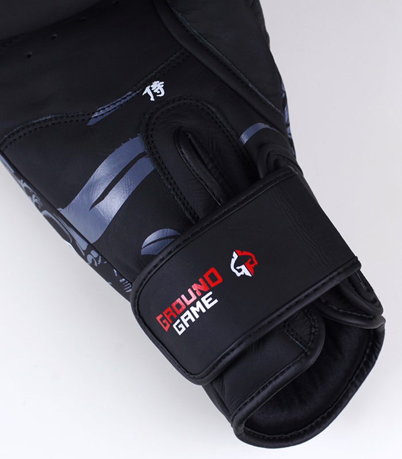 GroundGame Boxing Gloves Samurai - black